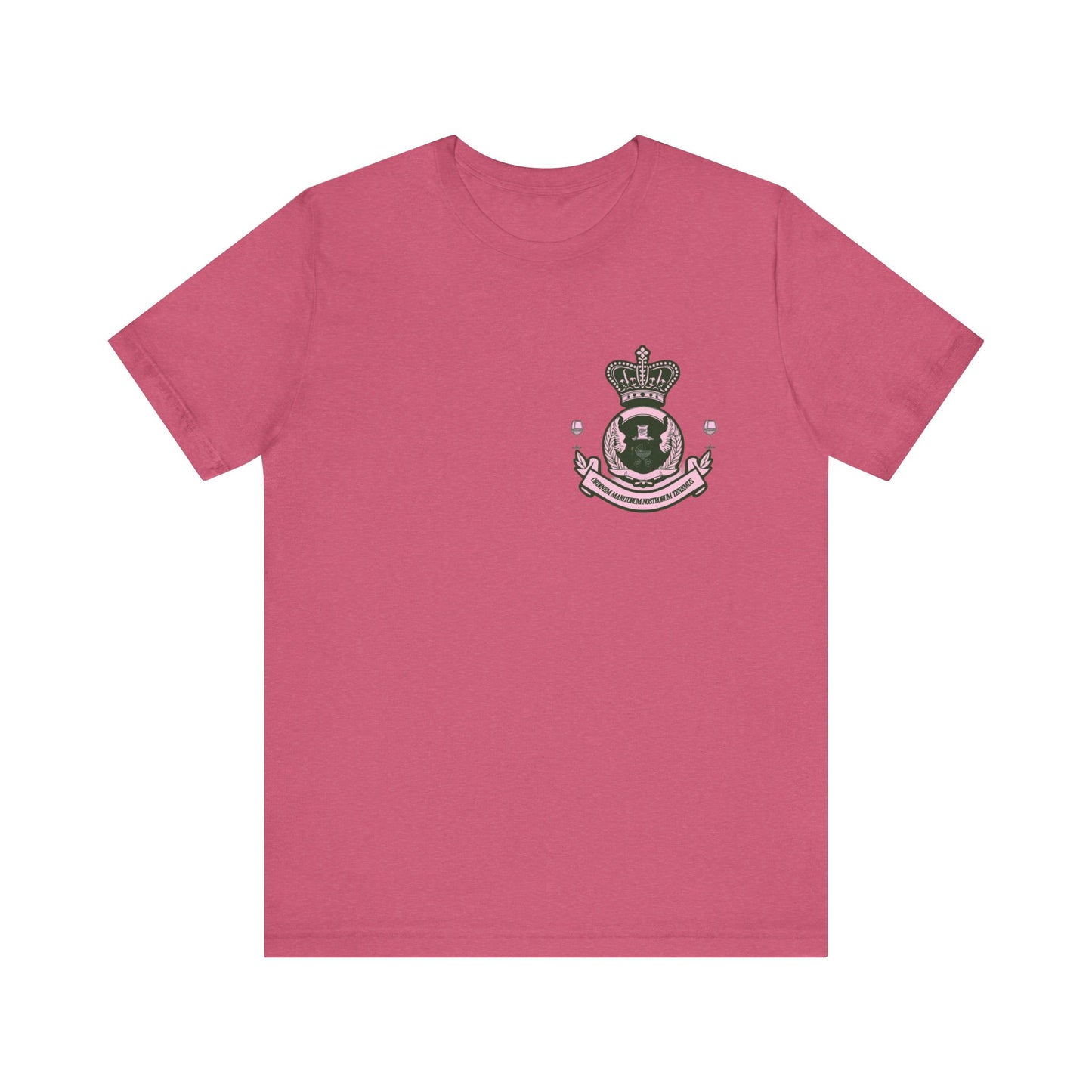Military Style Tee - Pad Wives Cap Badge Tshirt