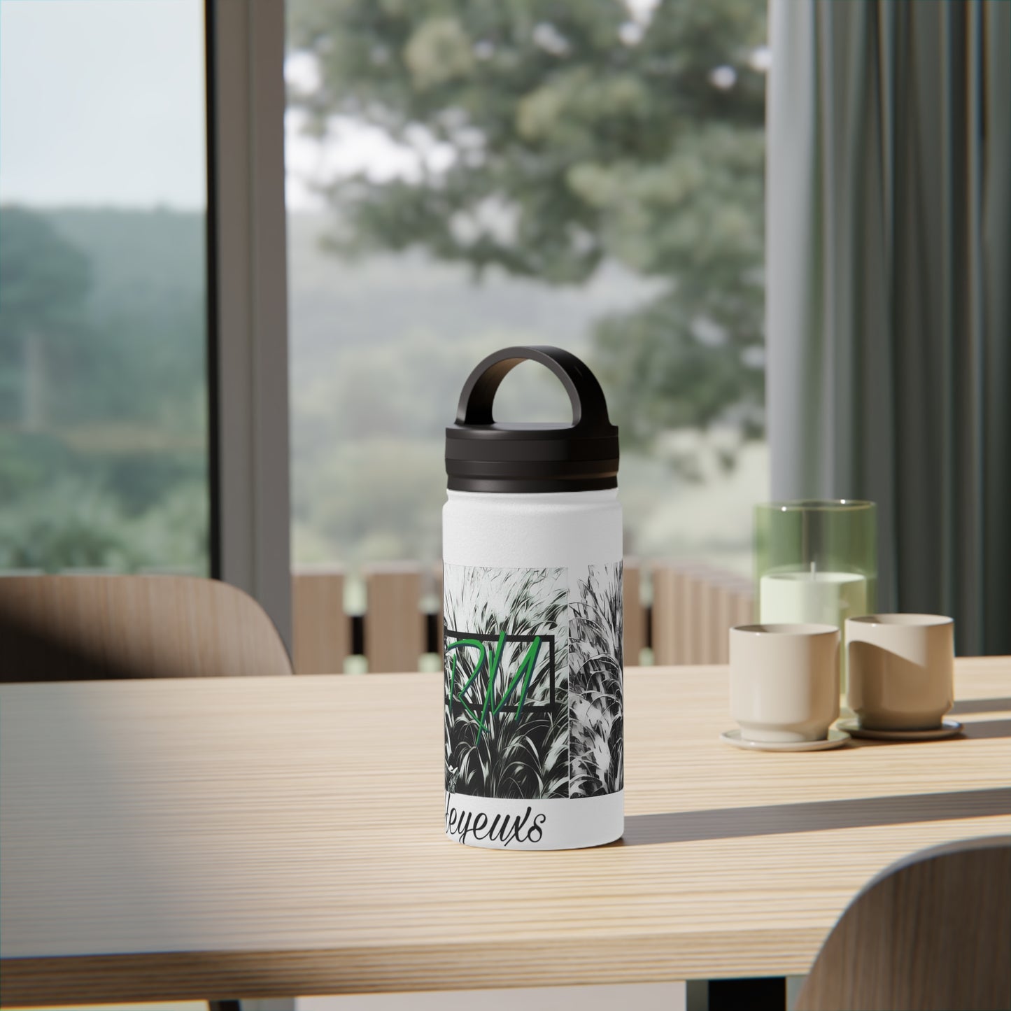 Boats & Heyeuxs Stainless Steel Bootneck Bottle (Handle Lid)