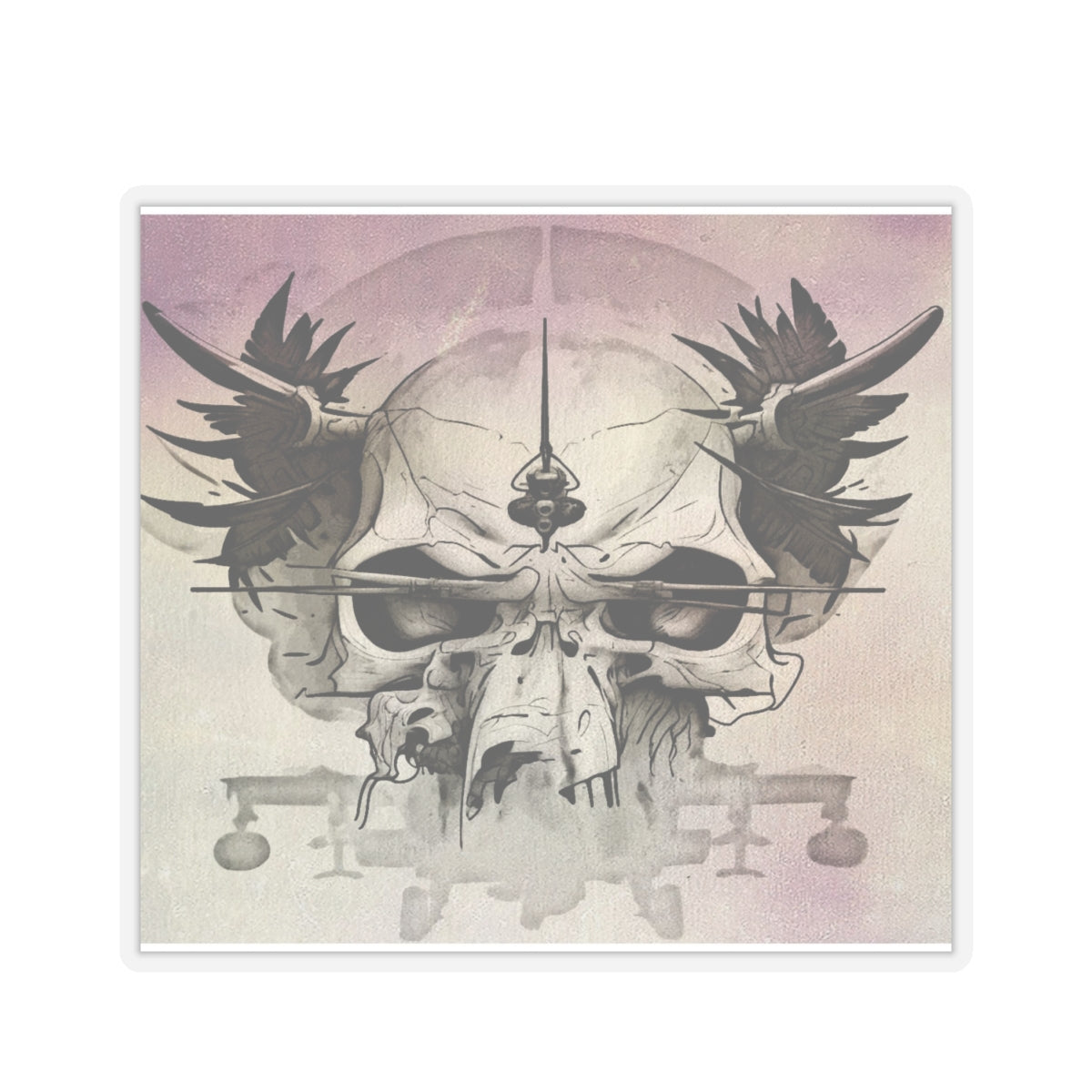Skull Apache Sunset
