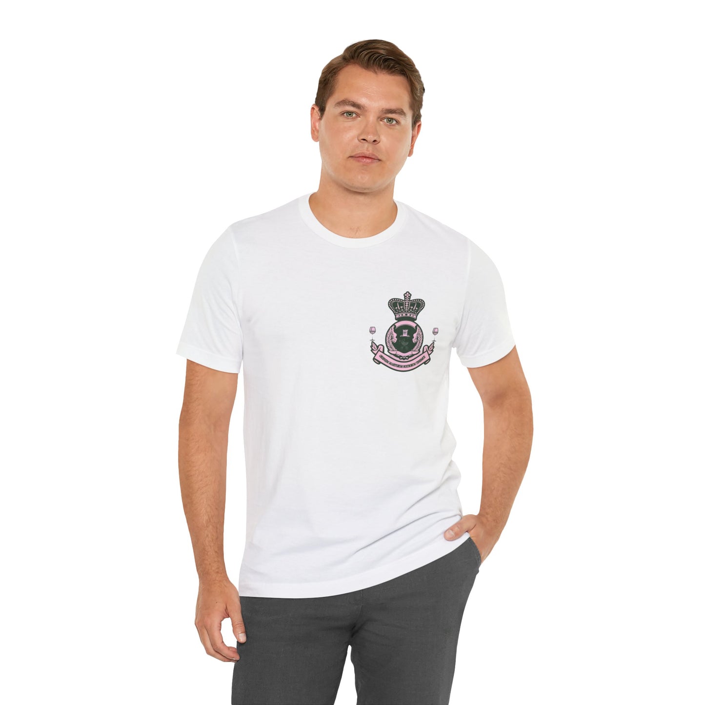 Military Style Tee - Pad Wives Cap Badge Tshirt
