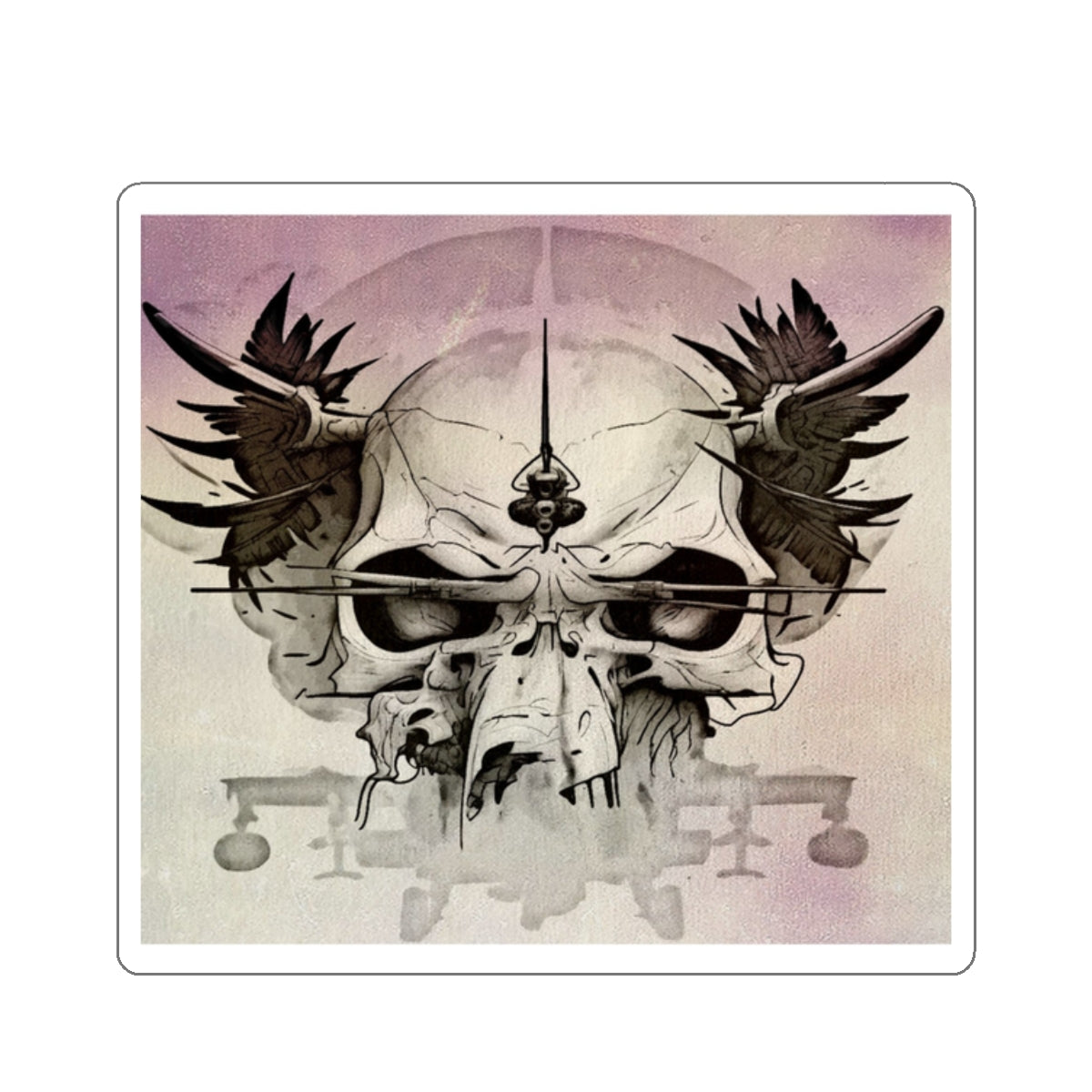 Skull Apache Sunset