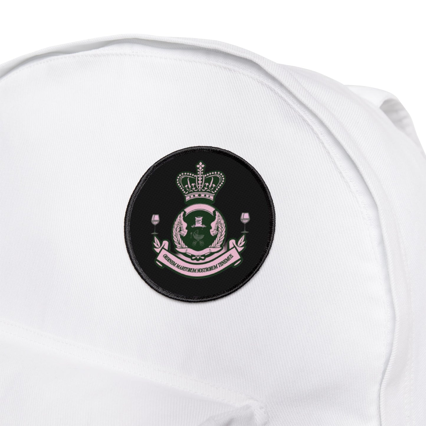 Pad wife cap badge patch