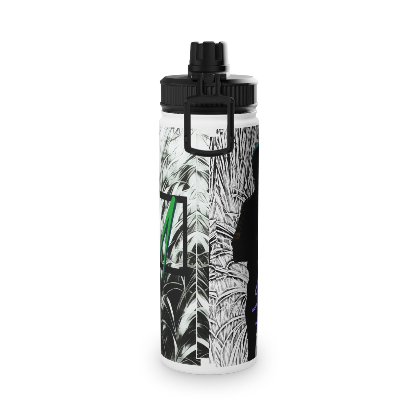 YOUR STRIPEYS A HAT stainless steel water bottle