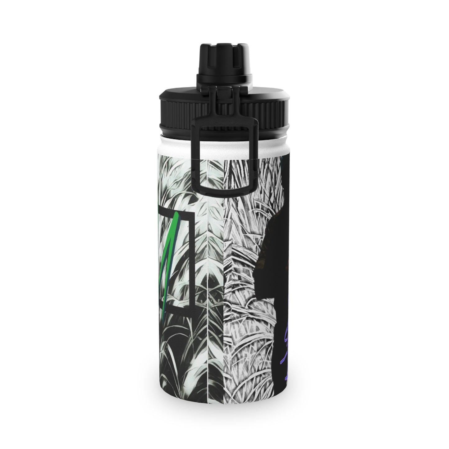 YOUR STRIPEYS A HAT stainless steel water bottle