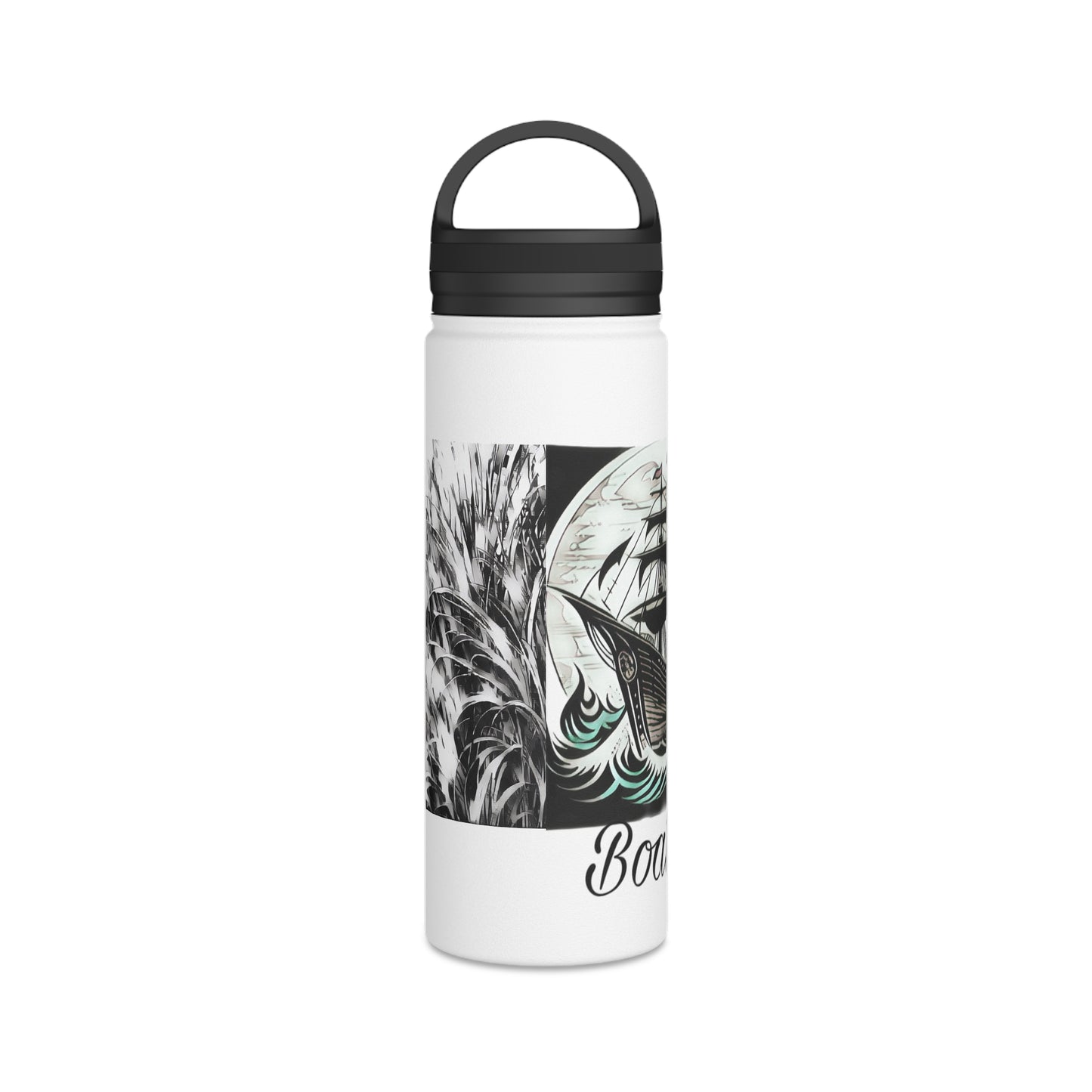 Boats & Heyeuxs Stainless Steel Bootneck Bottle (Handle Lid)