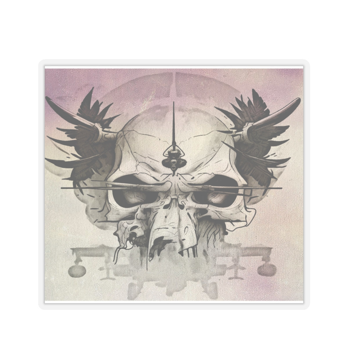Skull Apache Sunset