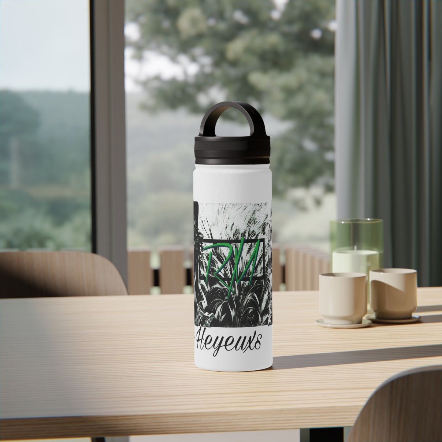 Boats & Heyeuxs Stainless Steel Bootneck Bottle (Handle Lid)