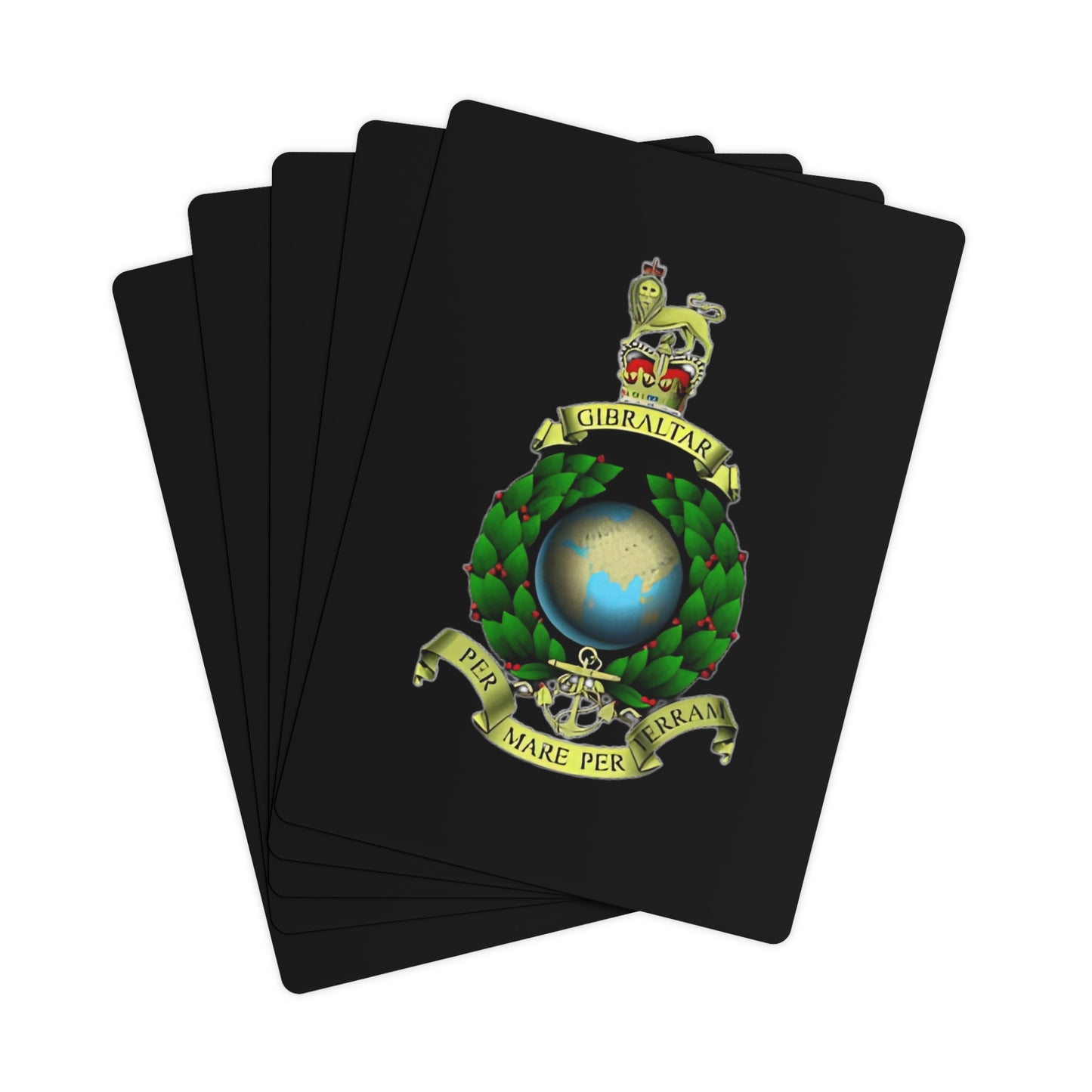 Globe and Laurel Cards