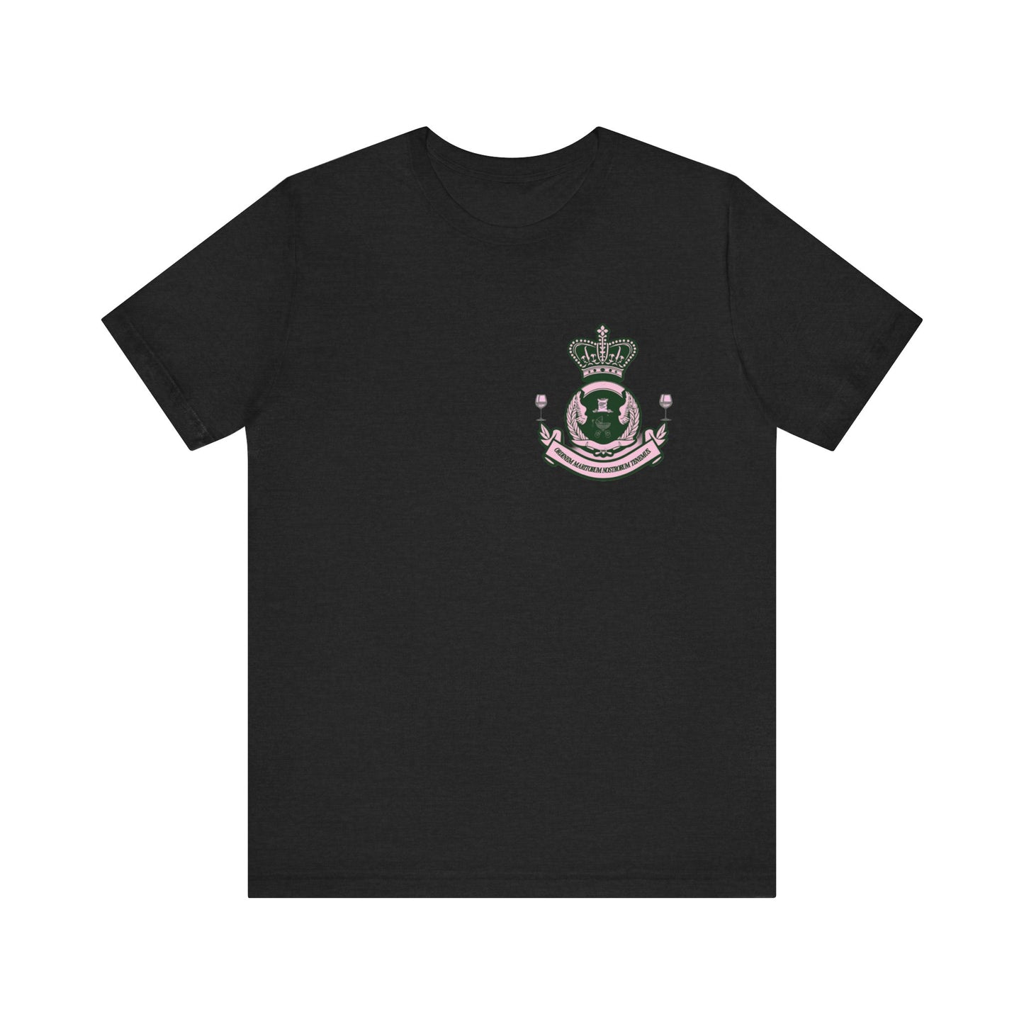 Military Style Tee - Pad Wives Cap Badge Tshirt