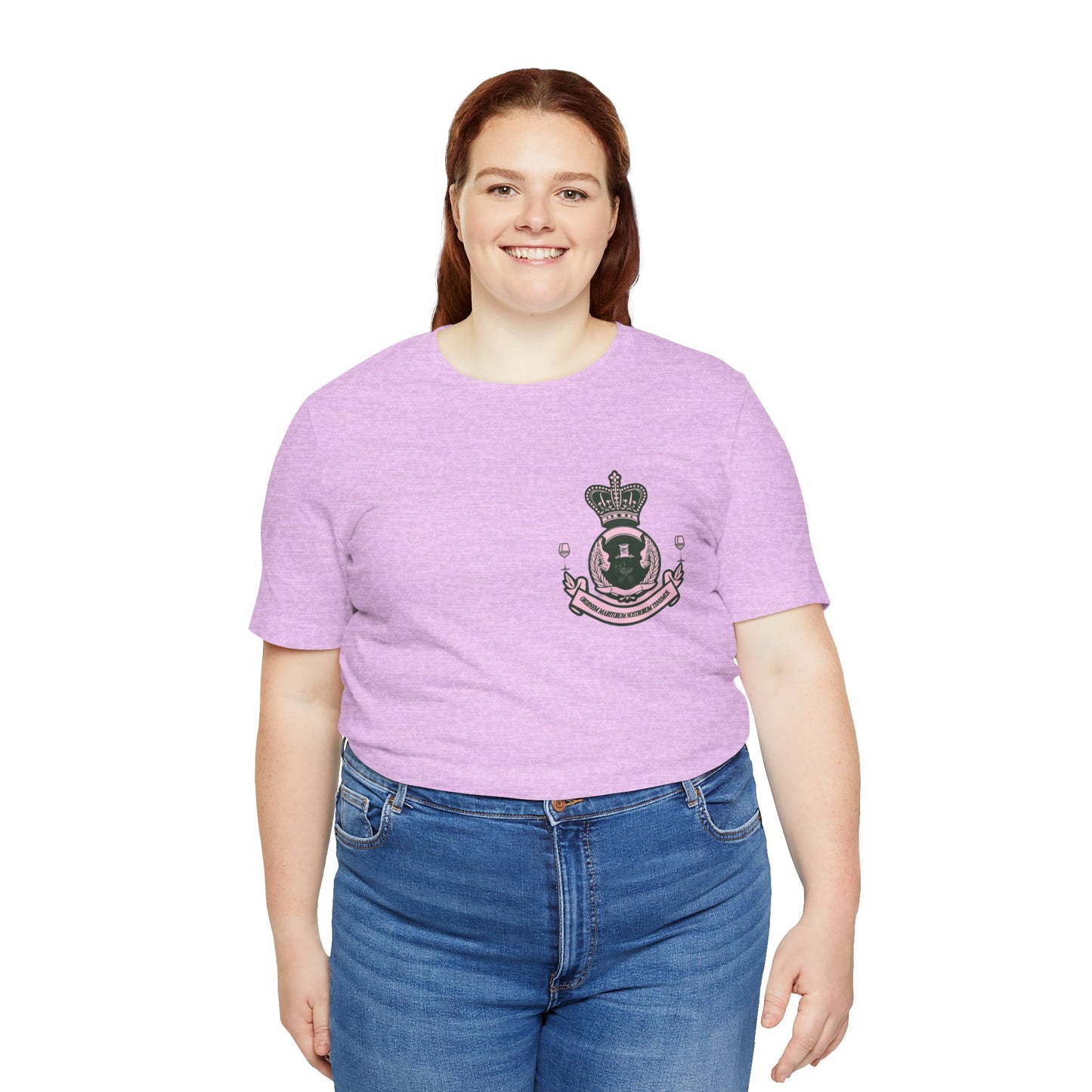 Military Style Tee - Pad Wives Cap Badge Tshirt