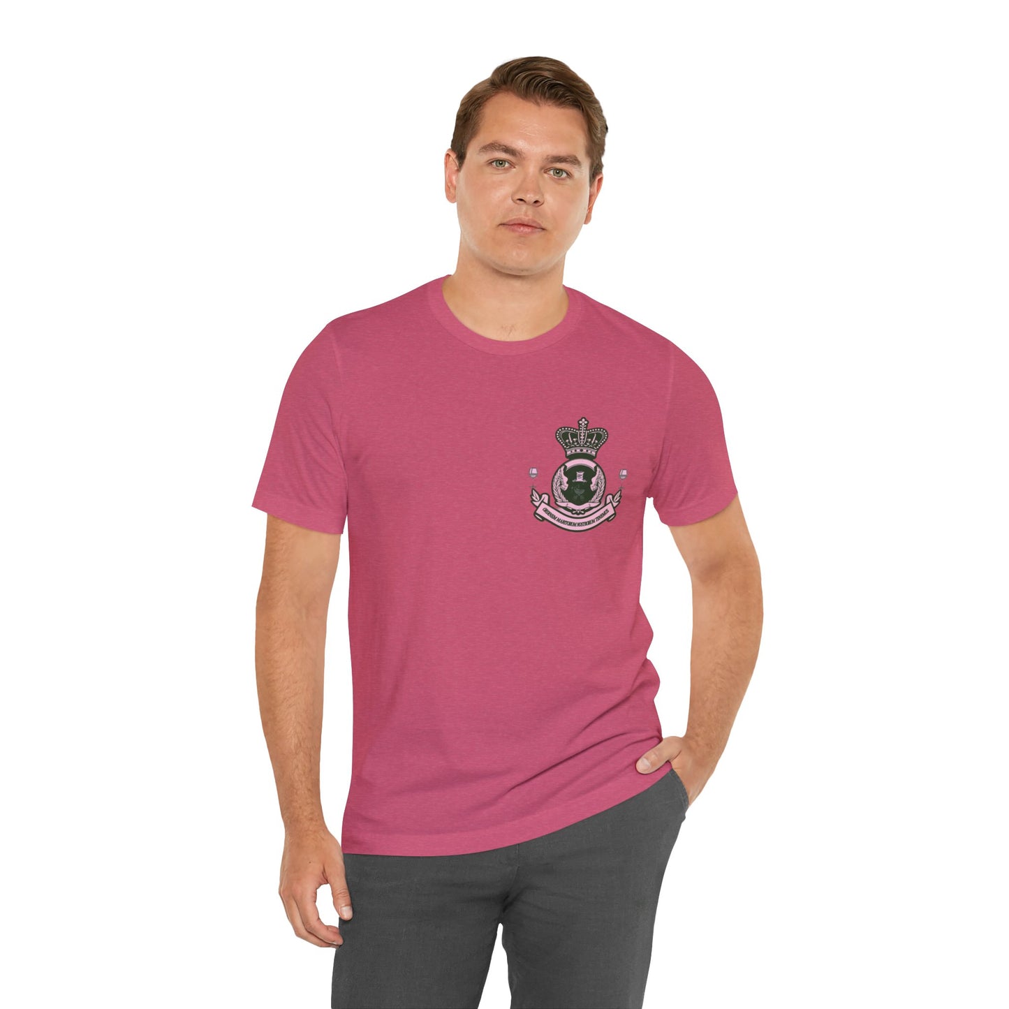 Military Style Tee - Pad Wives Cap Badge Tshirt
