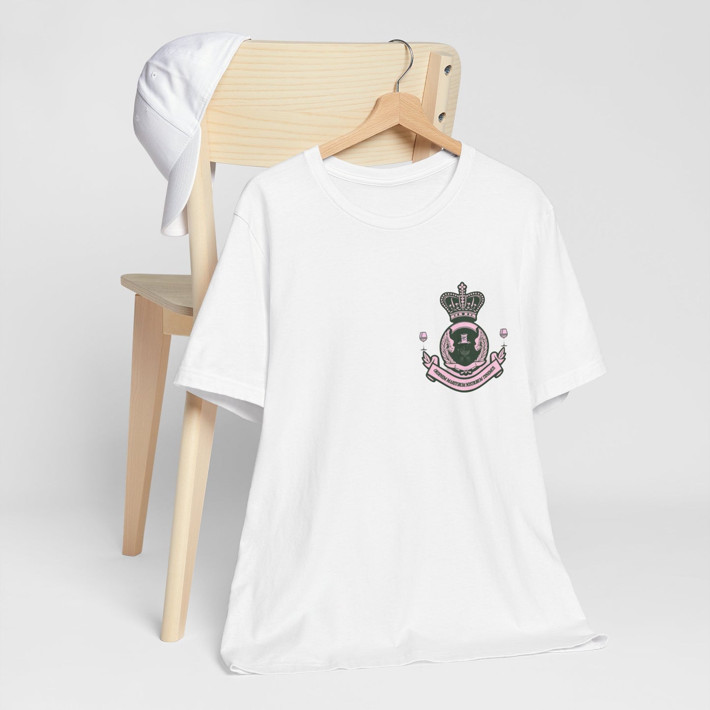 Military Style Tee - Pad Wives Cap Badge Tshirt