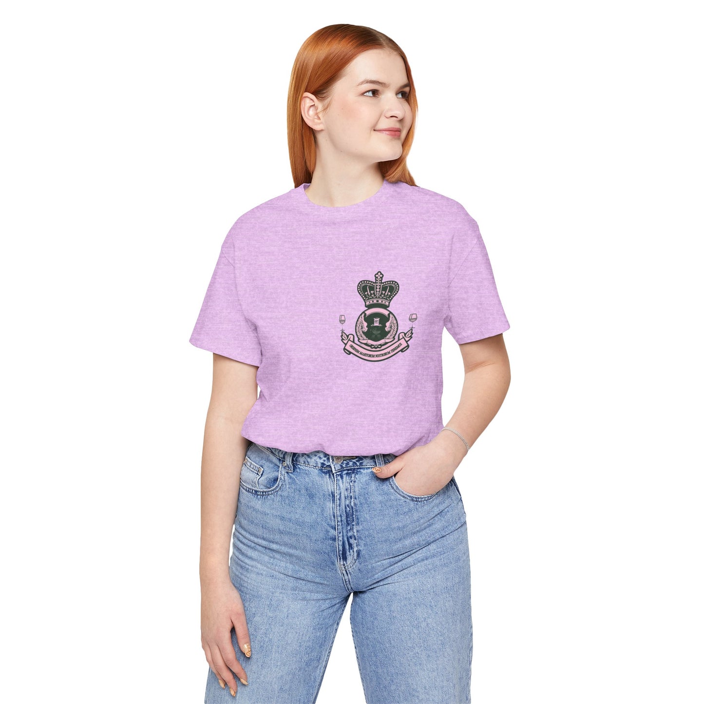 Military Style Tee - Pad Wives Cap Badge Tshirt