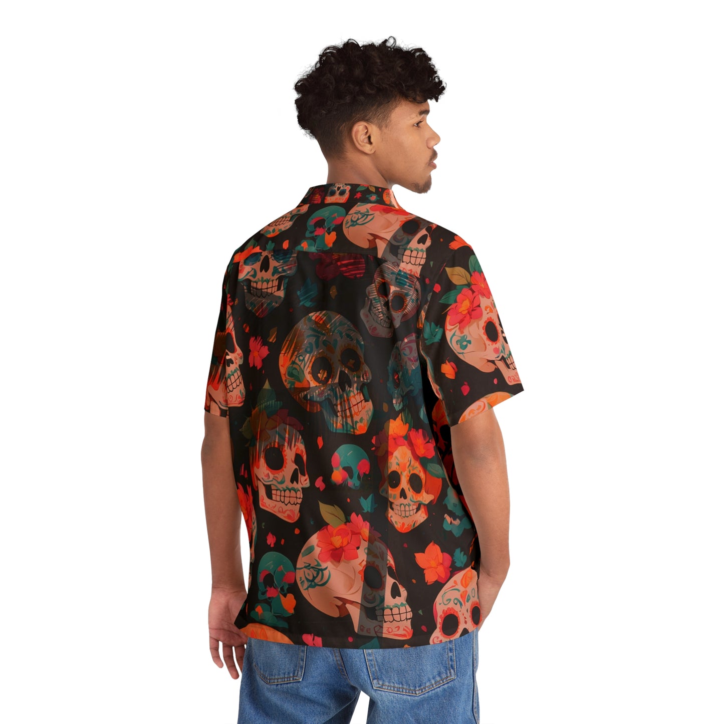 Shaded Sugar Skull Shirt (Run Ashore)