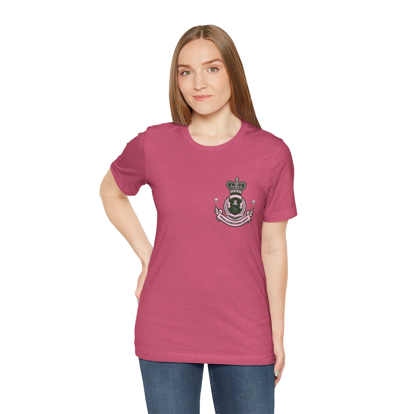 Military Style Tee - Pad Wives Cap Badge Tshirt