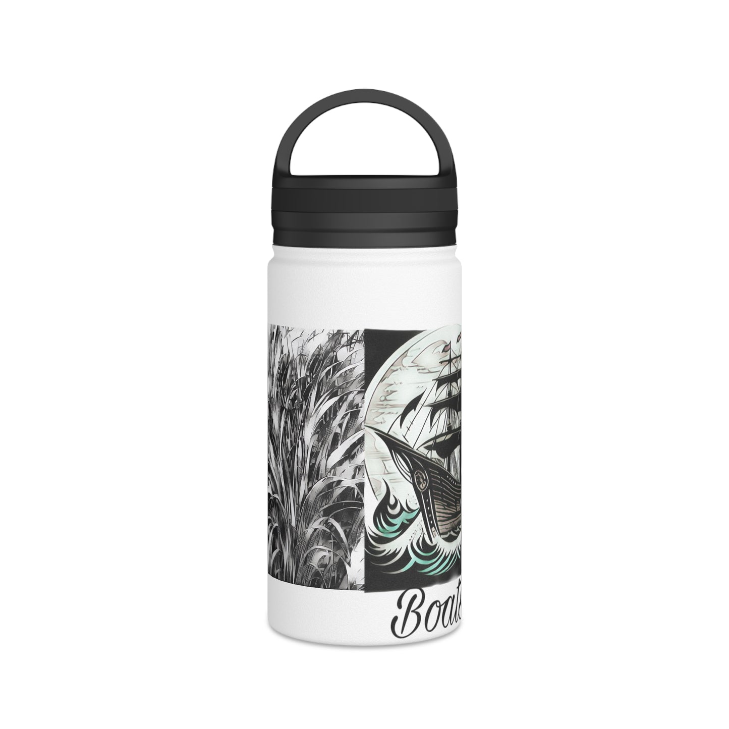 Boats & Heyeuxs Stainless Steel Bootneck Bottle (Handle Lid)