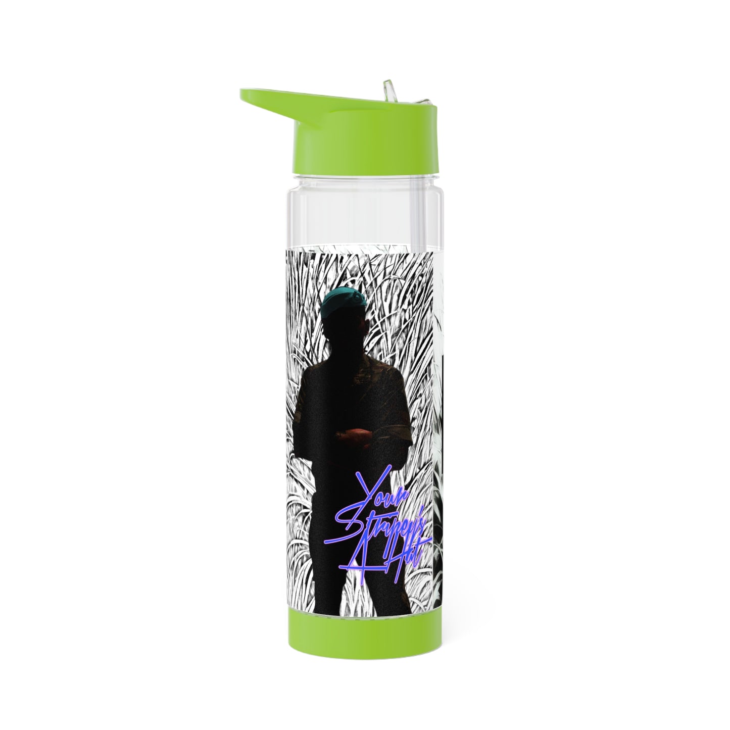 Your Stripey is a HAT!! Infuser Water Bottle