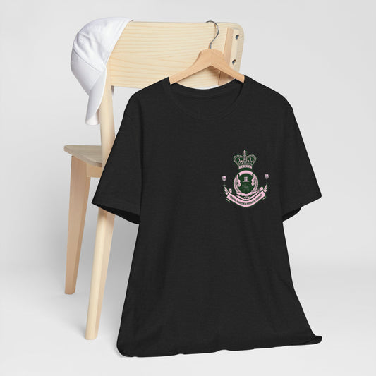 Military Style Tee - Pad Wives Cap Badge Tshirt