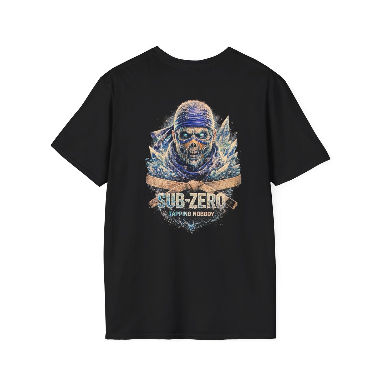 Sub-Zero Graphic T-Shirt — 'Sub-Zero: Tapping Nobody' Retro Gamer BJJ Tee