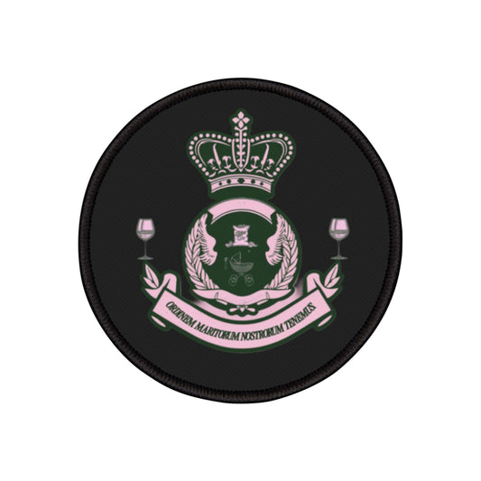 Pad wife cap badge patch