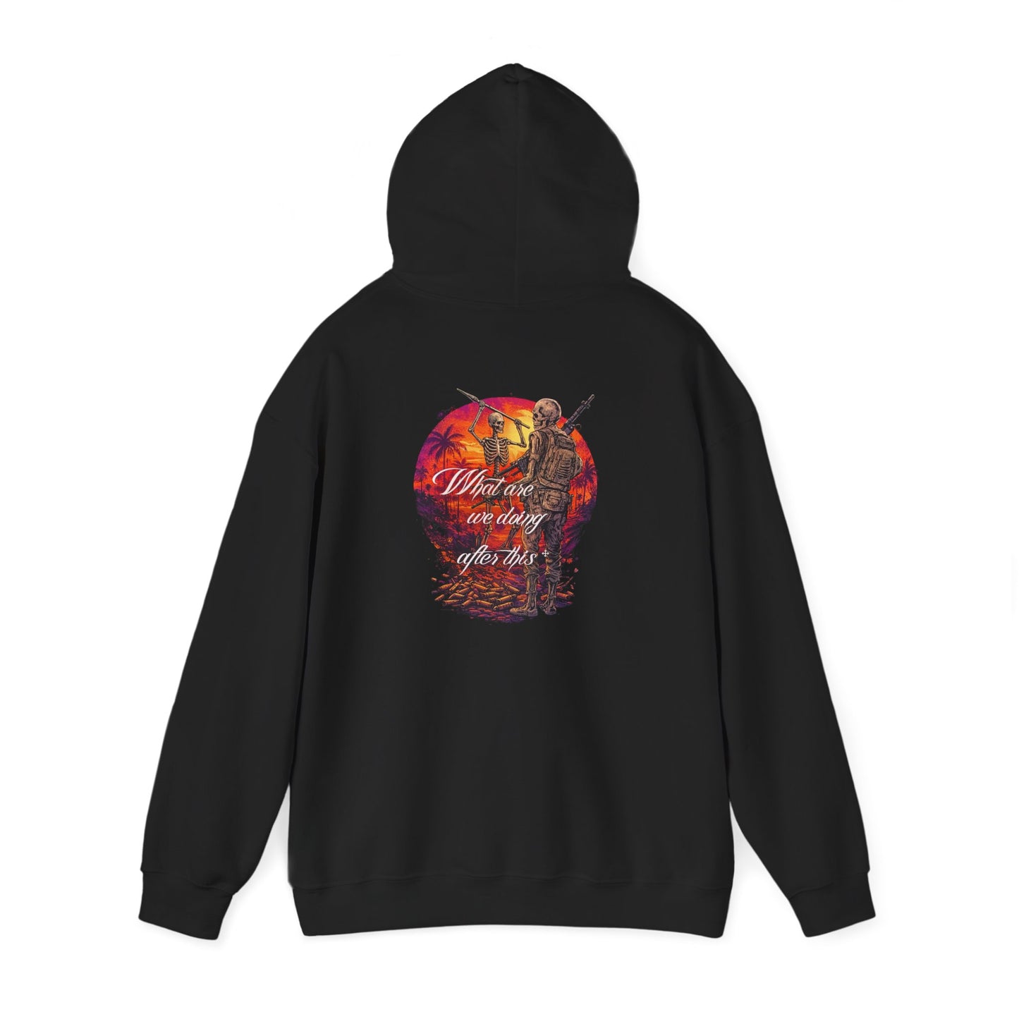 ''What are we doing after this hoody'' (Survivor skull)