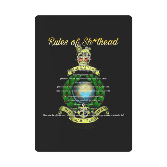 Globe and Laurel cards (Rules of Sh*thead)