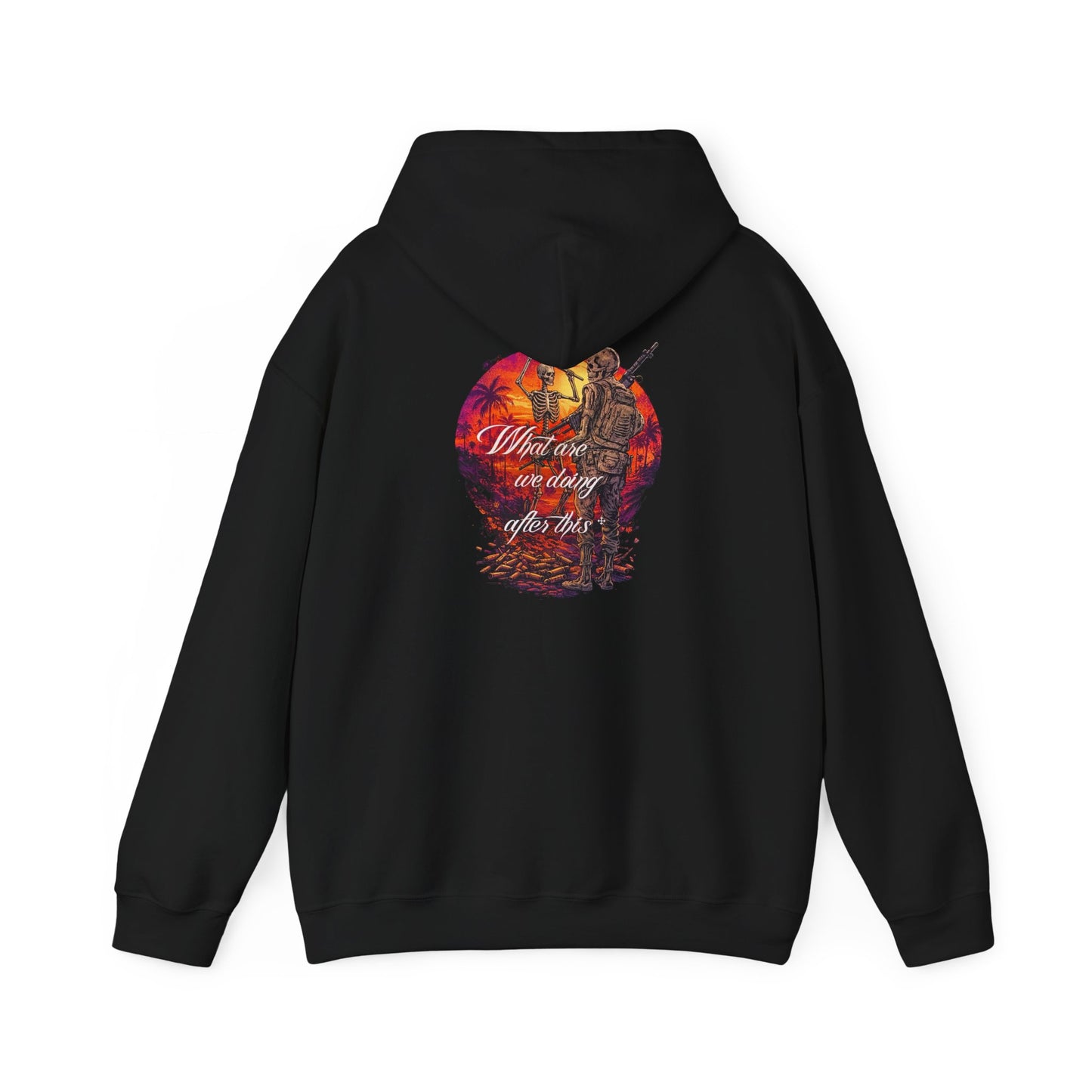 ''What are we doing after this hoody'' (Survivor skull)